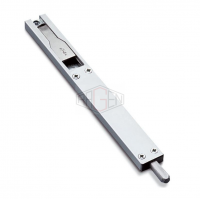 Rygiel drzwiowy nawierzchniowy 450mm FAPIM TITAN 3716 srebrny