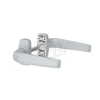 Klamka drzwiowa MERKURY do profili aluminiowych, srebrny RAL9006 MAT